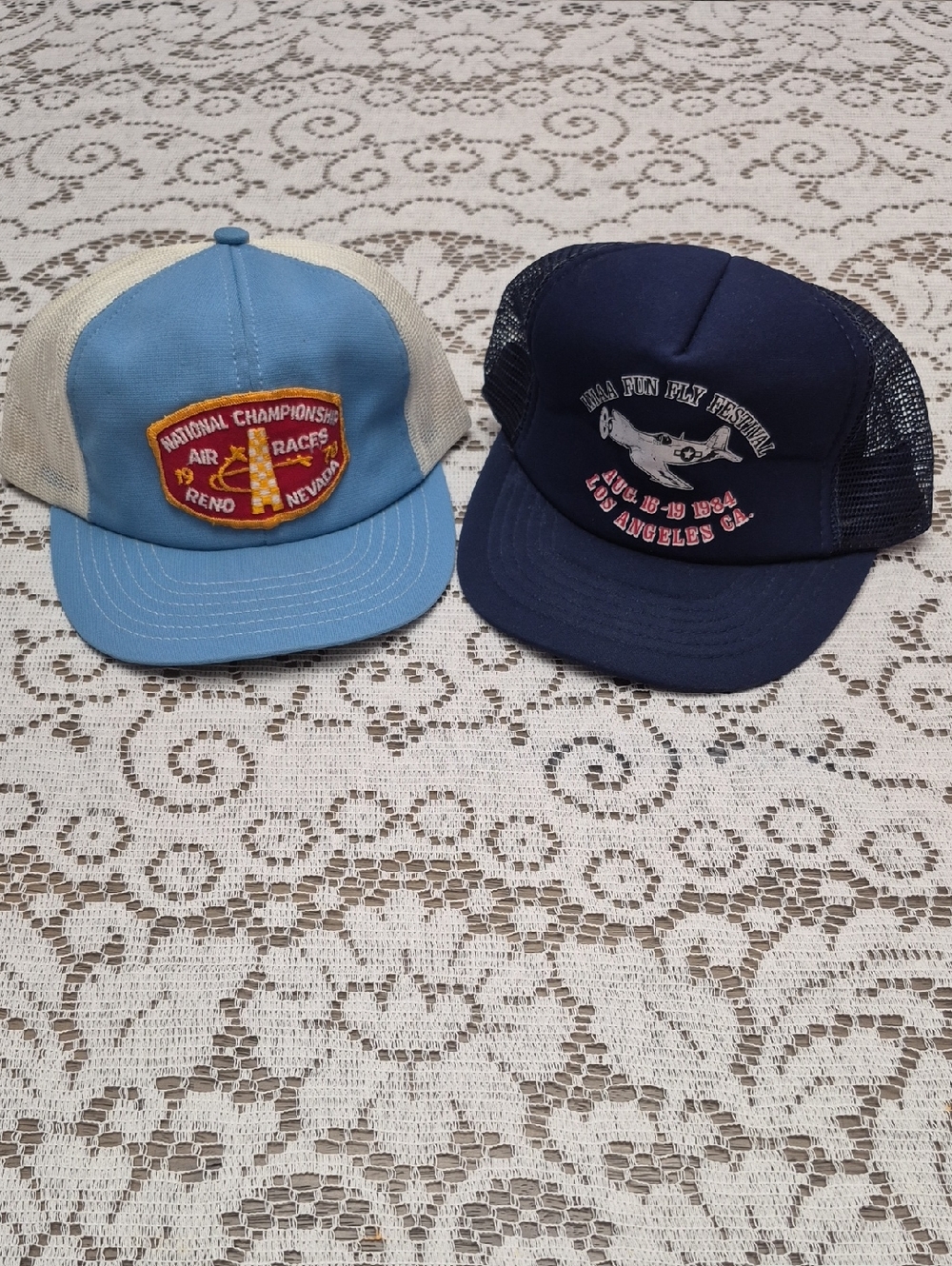 Vintage Aviation Trucker Hats